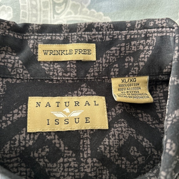 Vintage Hawaiian Natural Issue short sleeve button down XL - Picture 3 of 3